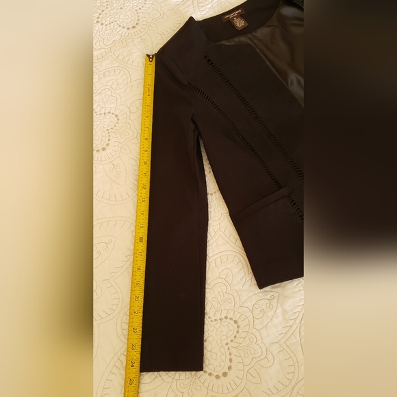 Linda Matthews New York Black Blazer - Picture 6 of 11